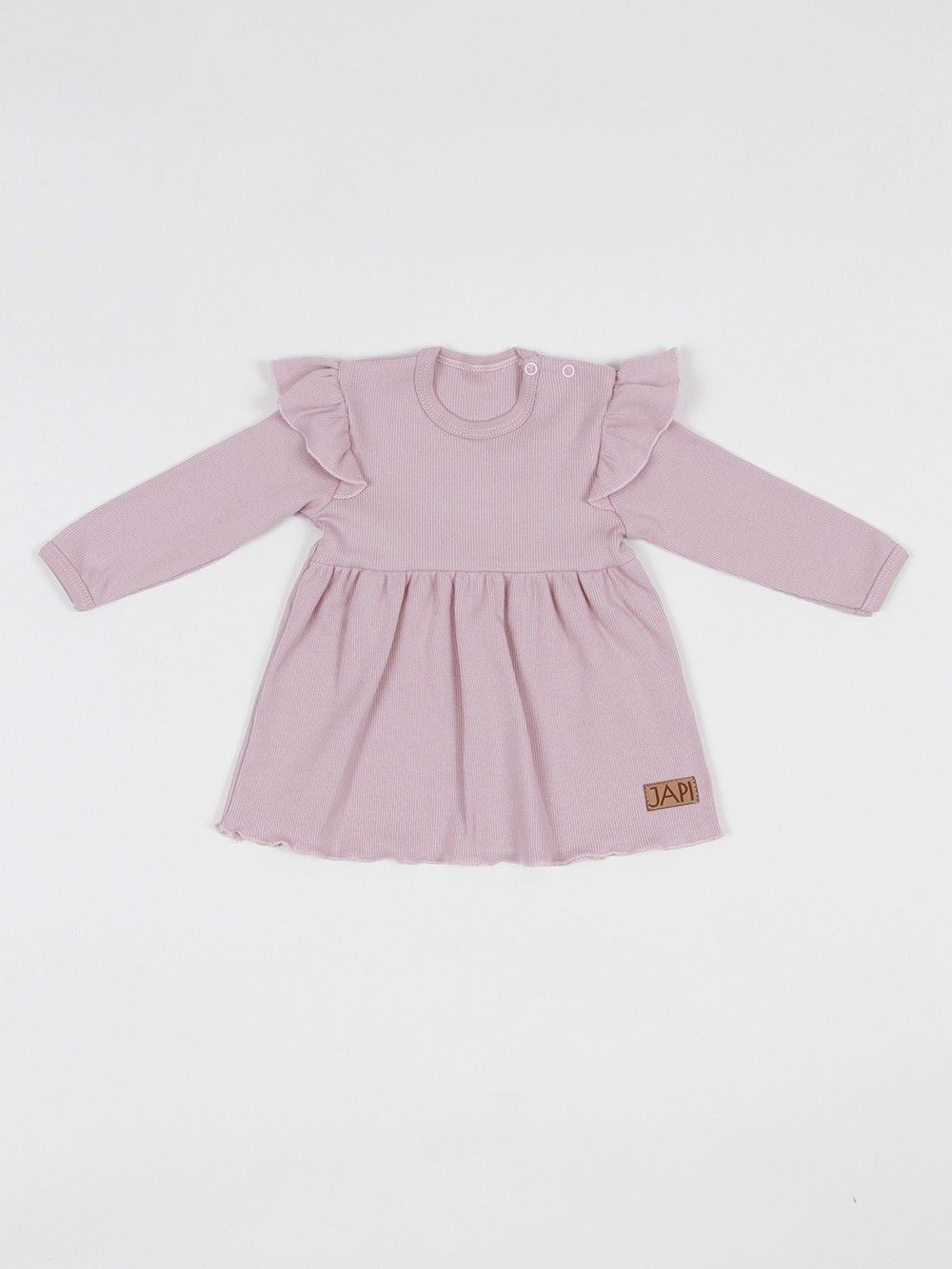 Kleider Falbel BASIC GIRL langarm