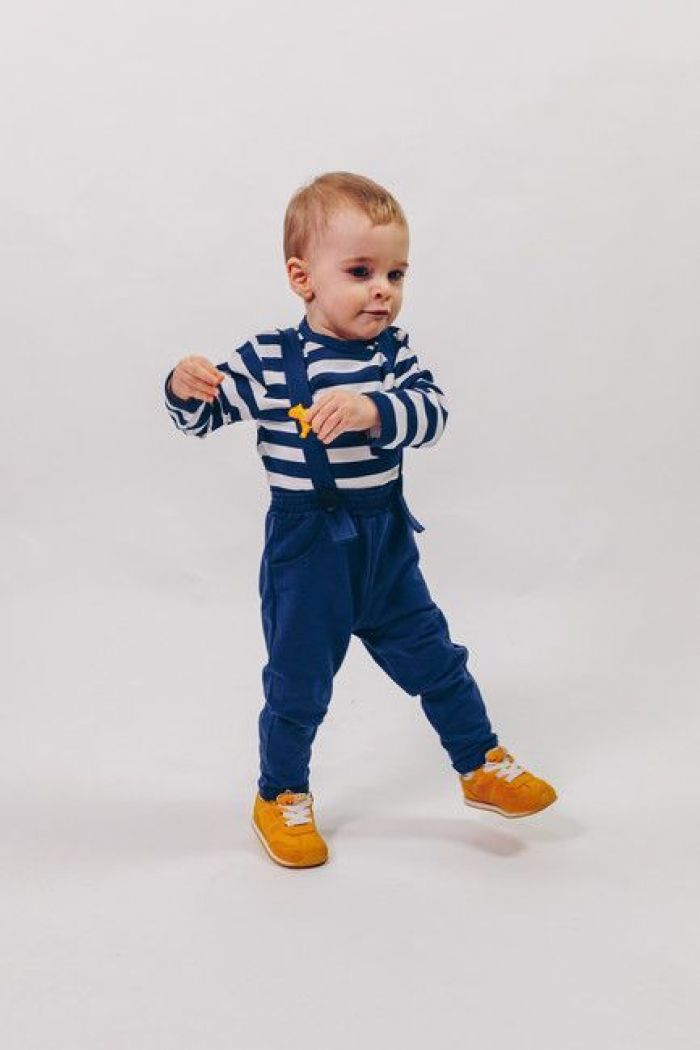 Jungen-Leinenhose 3/4