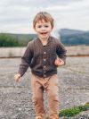 Jungen-Strickjacke MUSTER