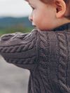 Jungen-Strickjacke MUSTER