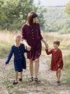 Kleid langarm PURE