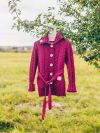 Mädchen-Strickjacke GÜRTEL