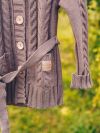 Mädchen-Strickjacke GÜRTEL